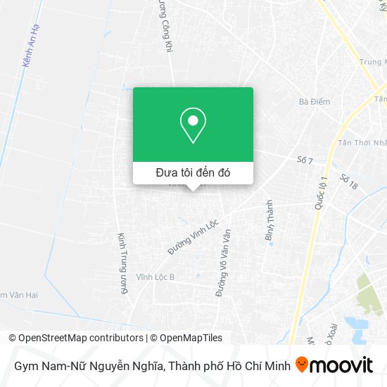 Bản đồ Gym Nam-Nữ Nguyễn Nghĩa