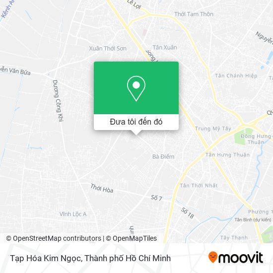 Bản đồ Tạp Hóa Kim Ngọc