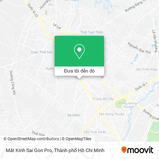 Bản đồ Mắt Kính Sai Gon Pro