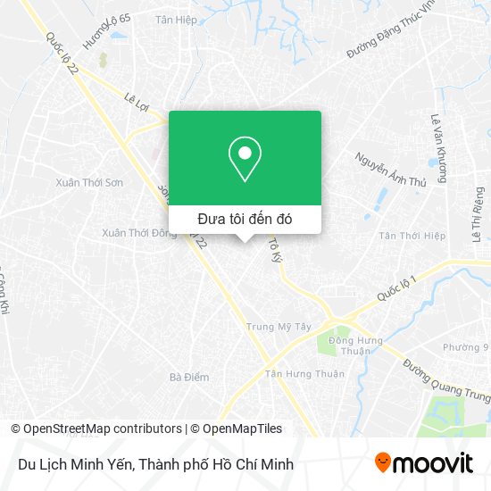Bản đồ Du Lịch Minh Yến