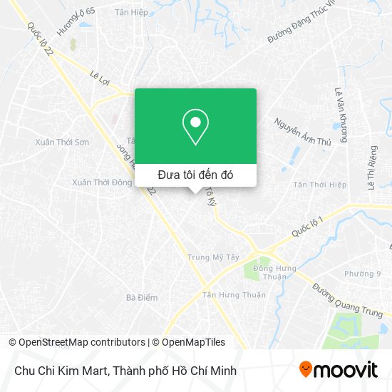 Bản đồ Chu Chi Kim Mart