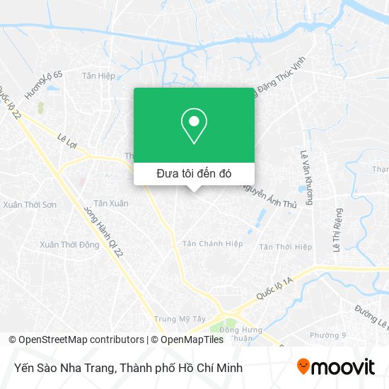 Bản đồ Yến Sào Nha Trang