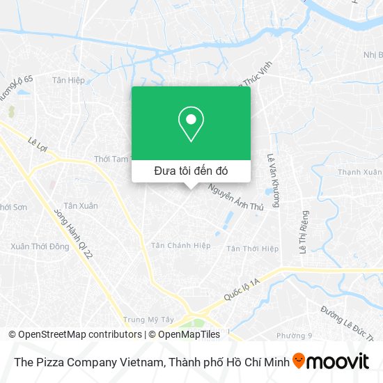 Bản đồ The Pizza Company Vietnam