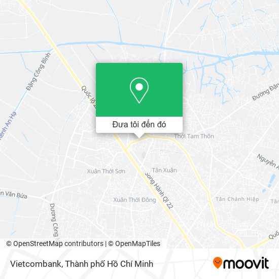 Bản đồ Vietcombank