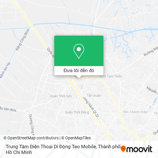 Bản đồ Trung Tâm Điện Thoại Di Động Teo Mobile