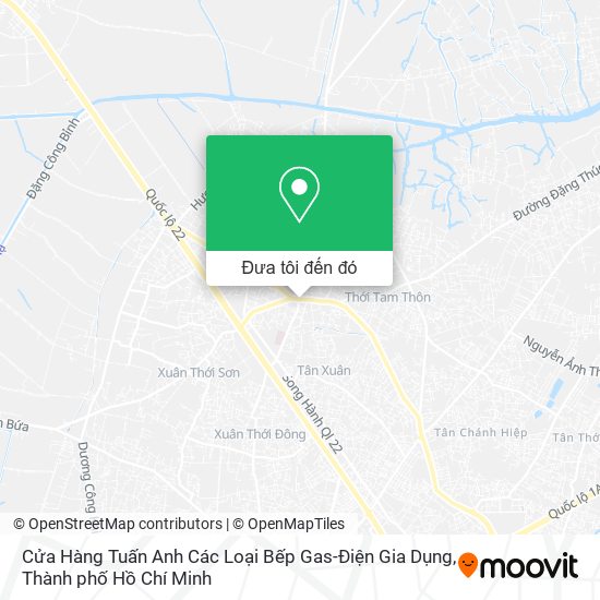 Bản đồ Cửa Hàng Tuấn Anh Các Loại Bếp Gas-Điện Gia Dụng