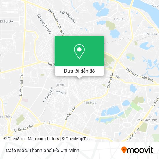 Bản đồ Café Mộc