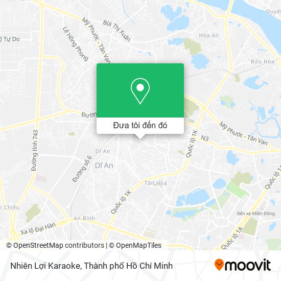 Bản đồ Nhiên Lợi Karaoke