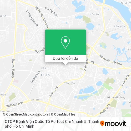 Bản đồ CTCP Bệnh Viện Quốc Tế Perfect Chi Nhánh 5