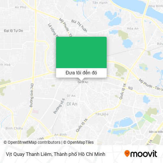 Bản đồ Vịt Quay Thanh Liêm