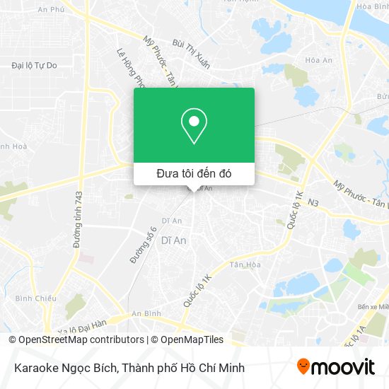 Bản đồ Karaoke Ngọc Bích