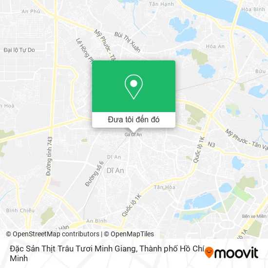Bản đồ Đặc Sản Thịt Trâu Tươi Minh Giang