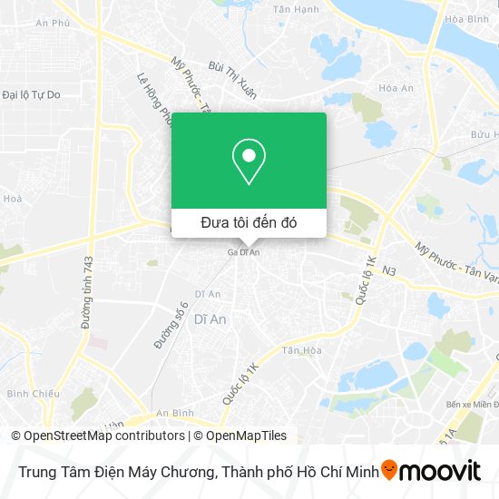 Bản đồ Trung Tâm Điện Máy Chương