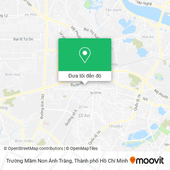 Bản đồ Trường Mầm Non Ánh Trăng
