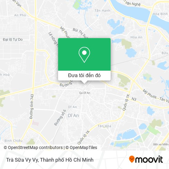 Bản đồ Trà Sữa Vy Vy