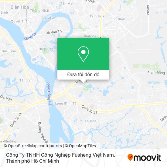 Bản đồ Công Ty TNHH Công Nghiệp Fusheng Việt Nam