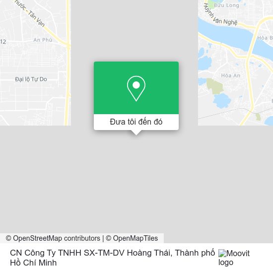 Bản đồ CN Công Ty TNHH SX-TM-DV Hoàng Thái