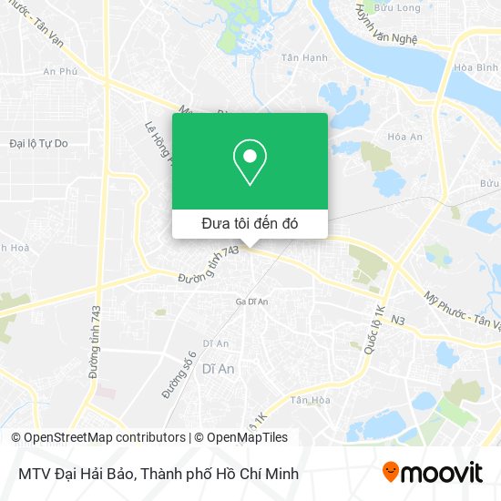 Bản đồ MTV Đại Hải Bảo