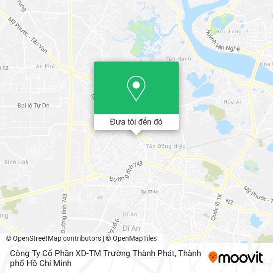 Bản đồ Công Ty Cổ Phần XD-TM Trường Thành Phát