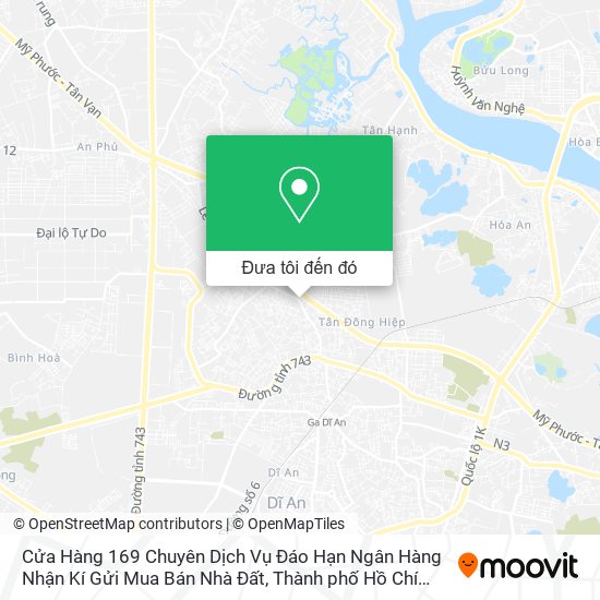 Bản đồ Cửa Hàng 169 Chuyên Dịch Vụ Đáo Hạn Ngân Hàng Nhận Kí Gửi Mua Bán Nhà Đất