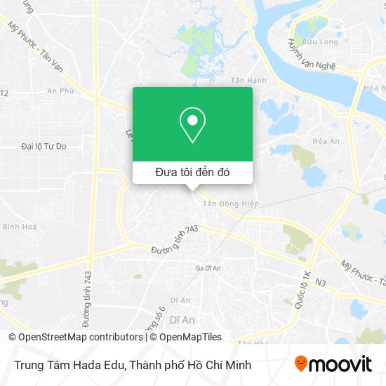 Bản đồ Trung Tâm Hada Edu