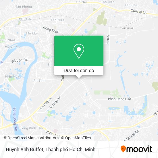 Bản đồ Huỳnh Anh Buffet