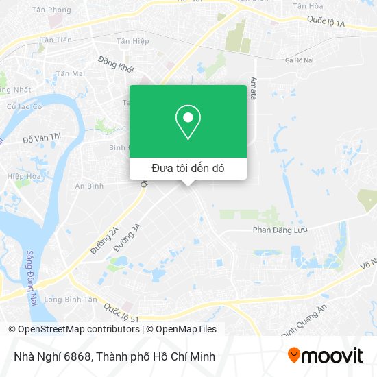 Bản đồ Nhà Nghỉ 6868