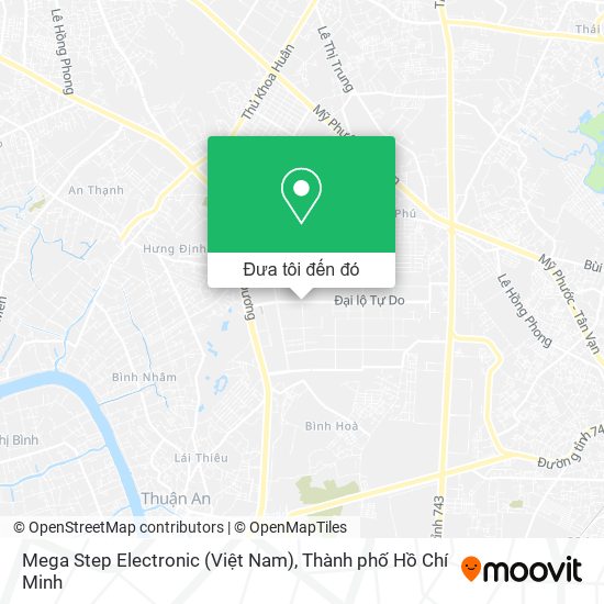 Bản đồ Mega Step Electronic (Việt Nam)