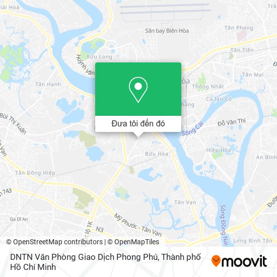 Bản đồ DNTN Văn Phòng Giao Dịch Phong Phú