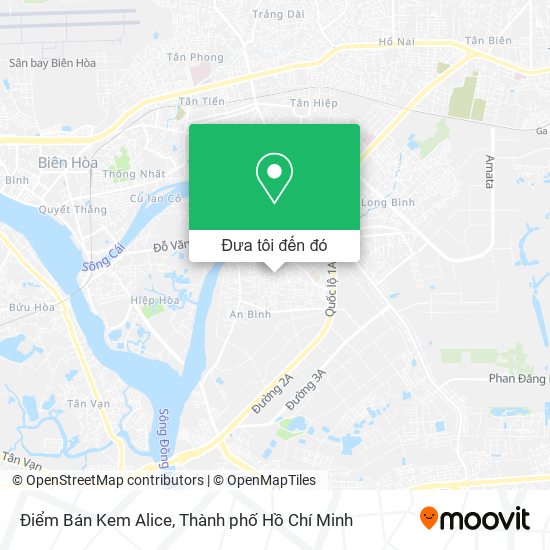 Bản đồ Điểm Bán Kem Alice