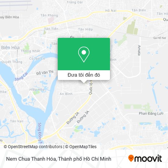Bản đồ Nem Chua Thanh Hóa