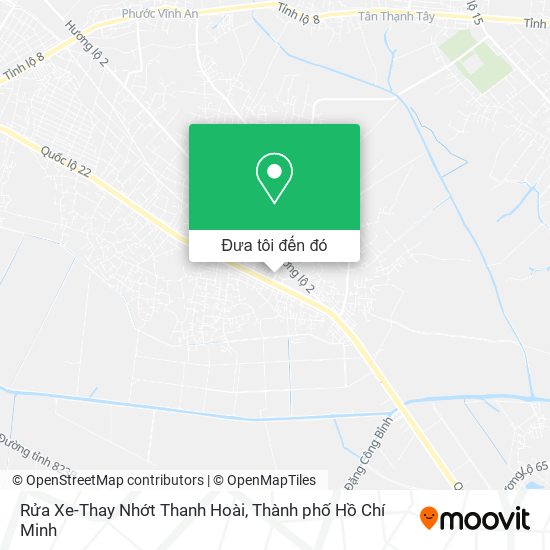 Bản đồ Rửa Xe-Thay Nhớt Thanh Hoài