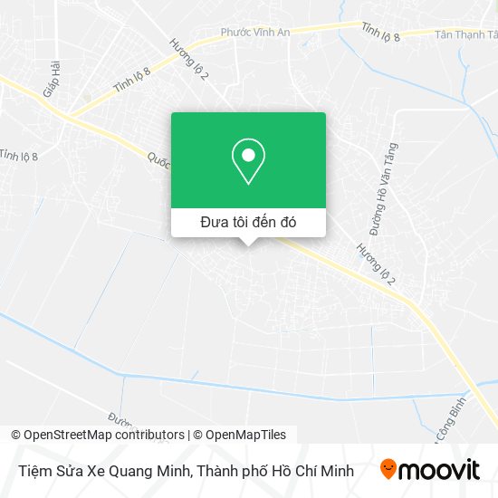 Bản đồ Tiệm Sửa Xe Quang Minh