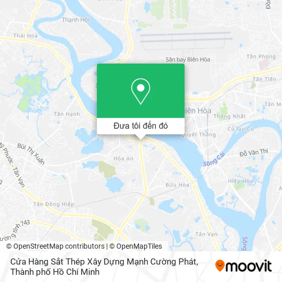 Bản đồ Cửa Hàng Sắt Thép Xây Dựng Mạnh Cường Phát