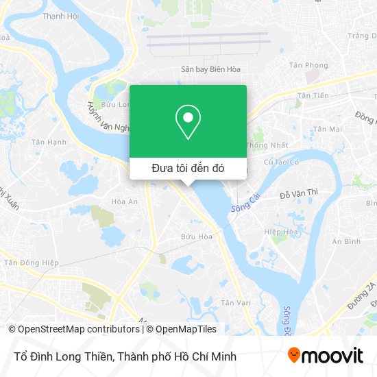 Bản đồ Tổ Đình Long Thiền