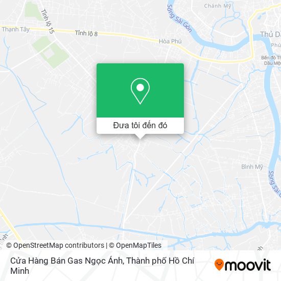 Bản đồ Cửa Hàng Bán Gas Ngọc Ánh