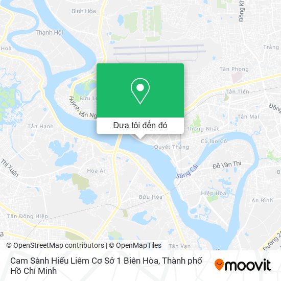Bản đồ Cam Sành Hiếu Liêm Cơ Sở 1 Biên Hòa