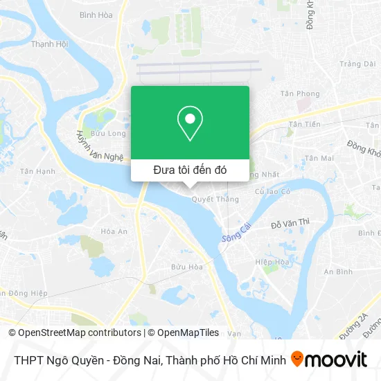 Bản đồ THPT Ngô Quyền - Đồng Nai