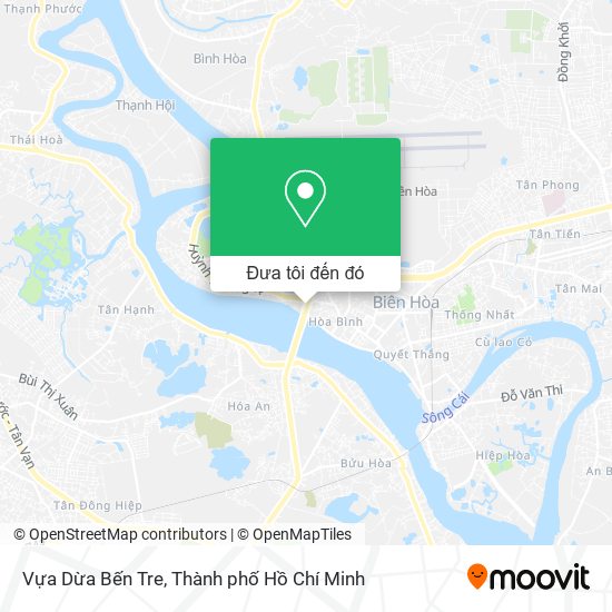 Bản đồ Vựa Dừa Bến Tre