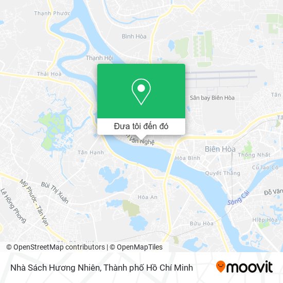 Bản đồ Nhà Sách Hương Nhiên