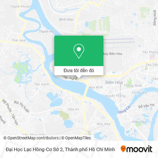 Bản đồ Đại Học Lạc Hồng-Cơ Sở 2