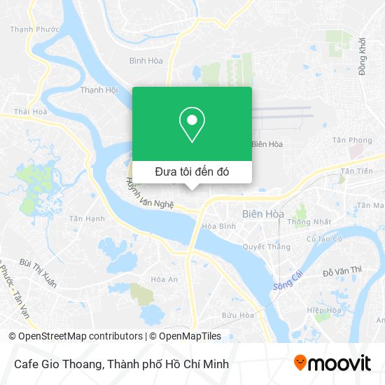 Bản đồ Cafe Gio Thoang