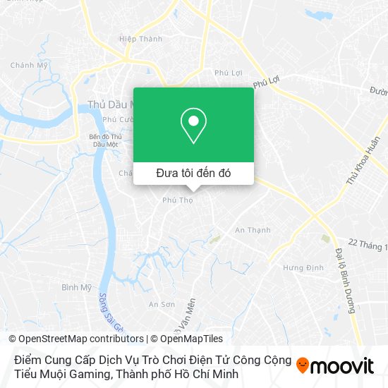 Bản đồ Điểm Cung Cấp Dịch Vụ Trò Chơi Điện Tử Công Cộng Tiểu Muội Gaming