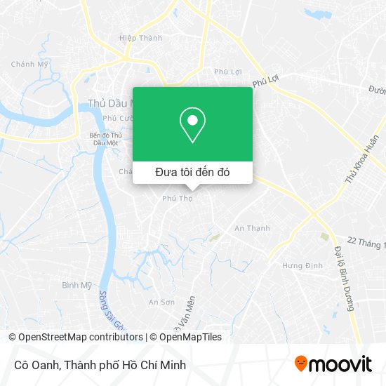 Bản đồ Cô Oanh