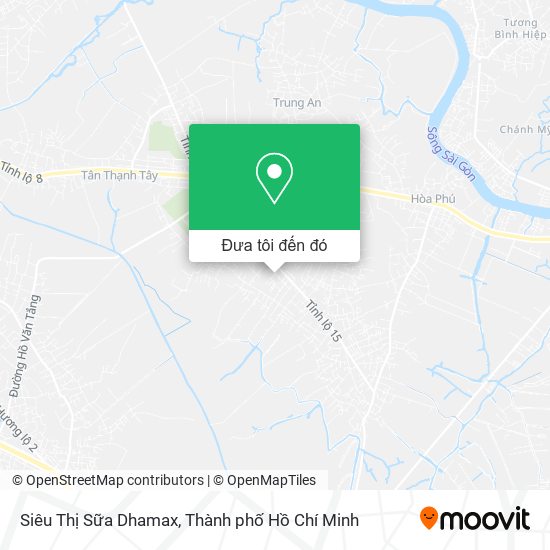 Bản đồ Siêu Thị Sữa Dhamax