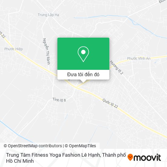 Bản đồ Trung Tâm Fitness Yoga Fashion Lê Hạnh