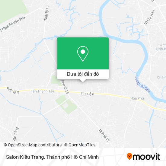 Bản đồ Salon Kiều Trang