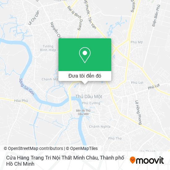 Bản đồ Cửa Hàng Trang Trí Nội Thất Minh Châu