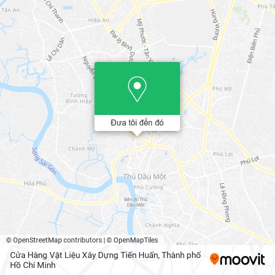 Bản đồ Cửa Hàng Vật Liệu Xây Dựng Tiến Huấn