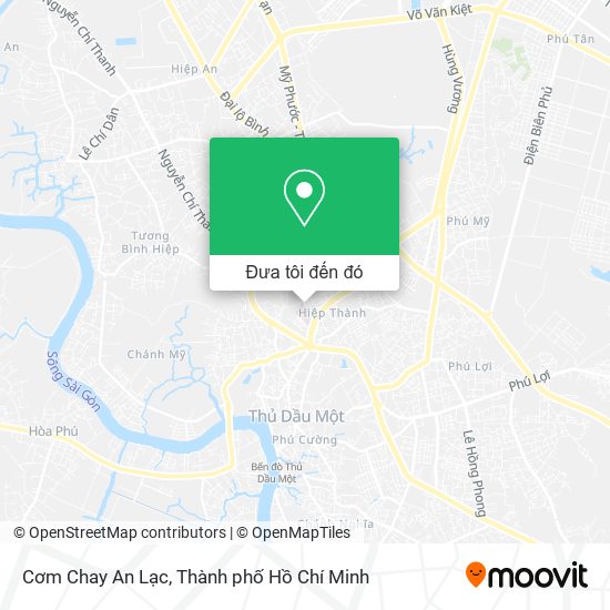 Bản đồ Cơm Chay An Lạc